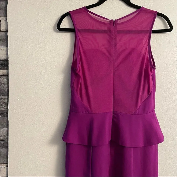 Greylin Melina Peplum Dress in Orchid - Picture 9 of 15